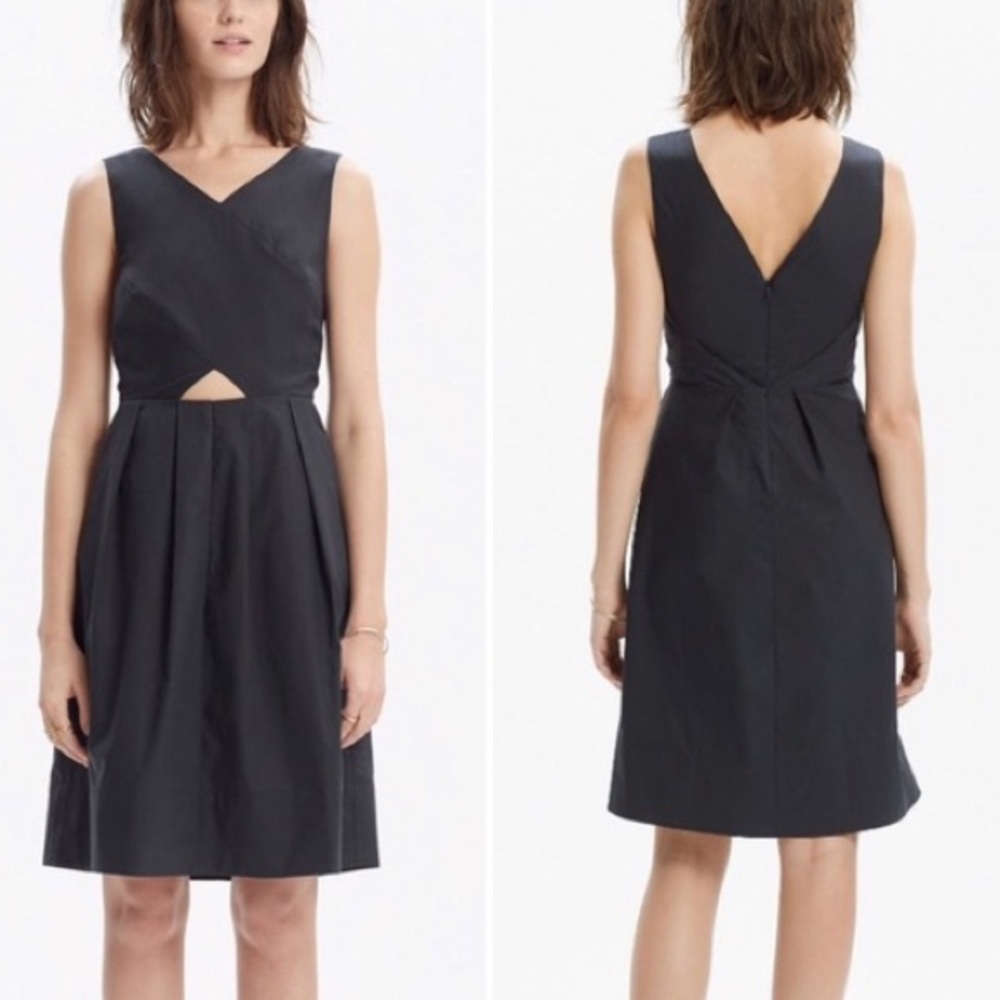 Madewell Navy Cut out Sundress Size 0